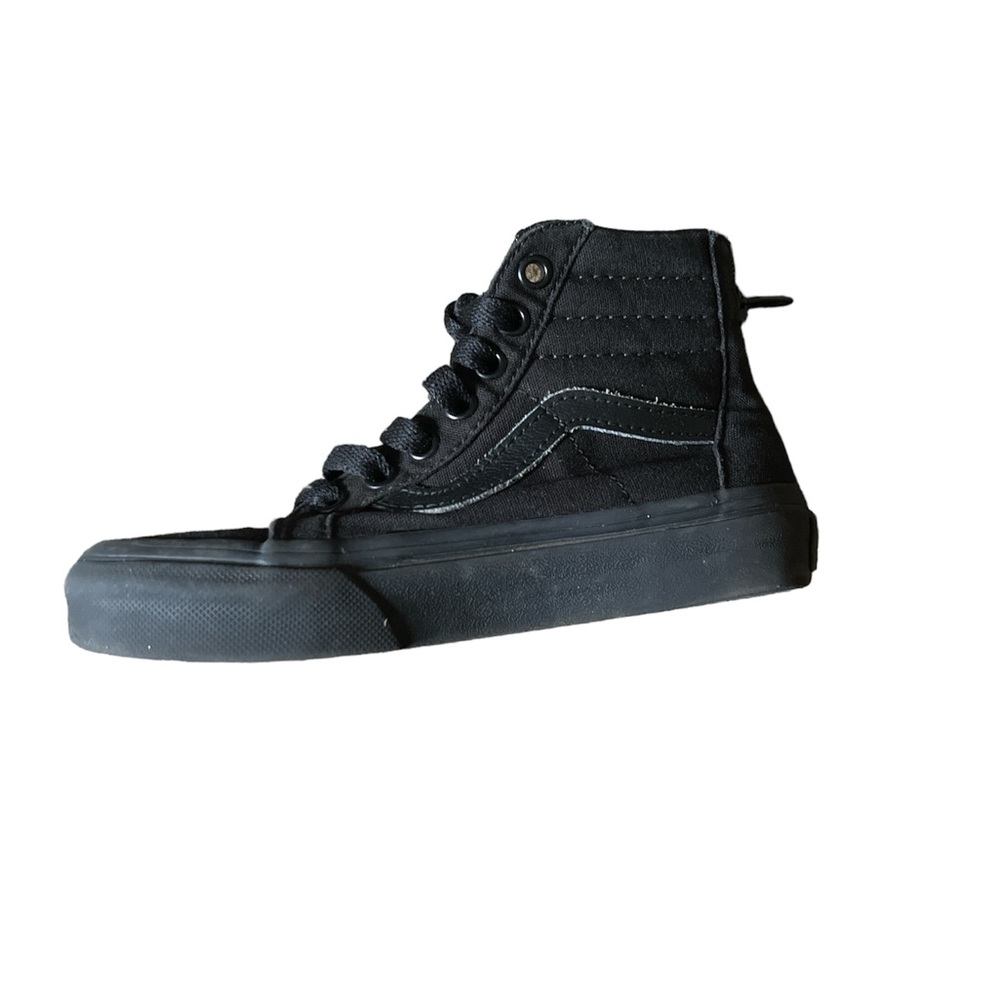Kids black vans size 12 kids sneaker